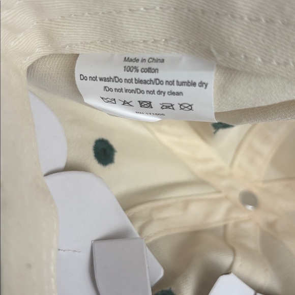 🔅5/$20 Fresier Sterling Sport White & Green Pink Racquet Logo Adjustable Hat NWT - Picture 3 of 3